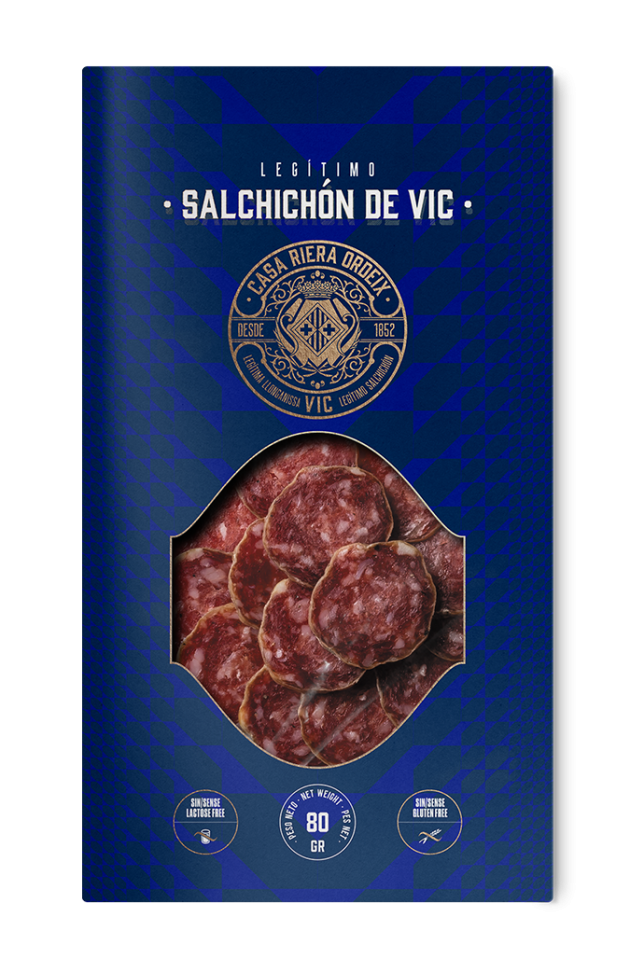 Vic Salchichón vacuum-packed